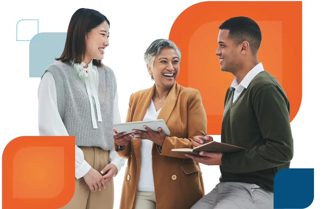 team of mhfa instructors talking