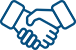 icon of two hands shaking